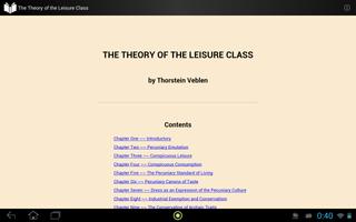 Theory of the Leisure Class capture d'écran 2
