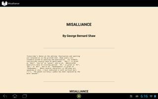 برنامه‌نما Misalliance عکس از صفحه