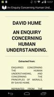 An Enquiry Concerning Human Understanding ポスター