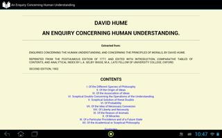 An Enquiry Concerning Human Understanding اسکرین شاٹ 2