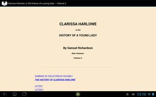 Clarissa Harlowe — Volume 2 Ekran Görüntüsü 1
