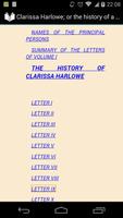 1 Schermata Clarissa Harlowe — Volume 1