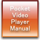 آیکون‌ Pocket Video Player Manual