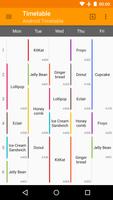 1 Schermata Classnote : Simple Timetable