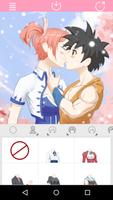 Anime Avatar Maker: Kissing Co الملصق