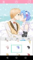 Anime Avatar Maker: Kissing Co 스크린샷 1