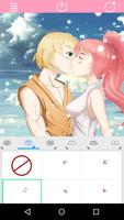 Anime Avatar Maker: Kissing Co syot layar 3