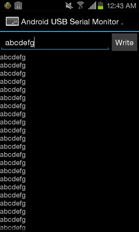 USB Serial Monitor Lite APK pour Android Télécharger
