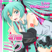 Miku 2D Anime LiveWallpaper أيقونة