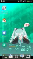 Miku 2D Anime LiveWallpaper screenshot 2