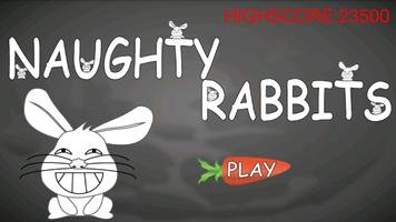Naughty Rabbits Affiche