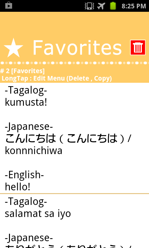 To japanese tagalog