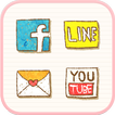 Happy apple icon theme
