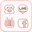 LOVE(Pink) icon theme
