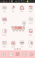 LOVE(Pink) icon theme imagem de tela 1