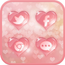 Love Cluster icon theme APK