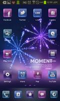 moment icon theme تصوير الشاشة 1