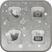 snowflake icon theme