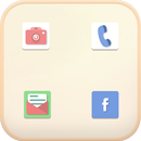The simple icon style APK