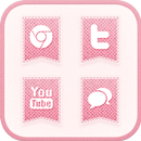 PINK FABRIC icon theme APK