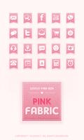 PINK FABRIC icon theme постер