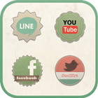 Wannabe girls Pin-up girl icon أيقونة