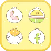 Yellow Chick icon theme