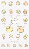 Yummy(dumpling) icon theme capture d'écran 1