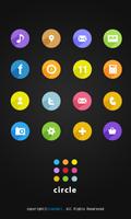 Circle Icon Style Affiche