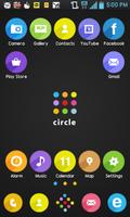 برنامه‌نما Circle Icon Style عکس از صفحه