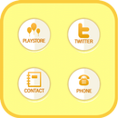 Banana icon theme APK