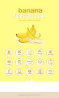 Banana icon theme الملصق
