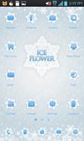 Ice Flower icon theme स्क्रीनशॉट 1