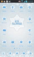 Ice Flower icon theme تصوير الشاشة 1