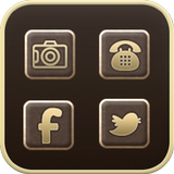 Luxury icon Theme आइकन