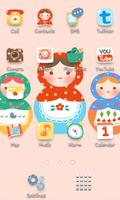 Matryoshka icon theme penulis hantaran