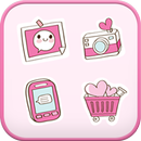 Sweetgirl icon theme APK
