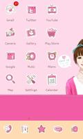 Sweetgirl icon theme Cartaz