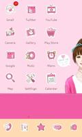Sweetgirl icon theme الملصق