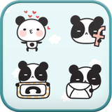 Panda Cafe icon theme أيقونة