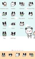 Panda Cafe icon theme Affiche