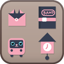 Kuro study icon theme APK