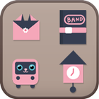 Kuro study icon theme simgesi