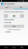Call Log Calendar (Free/Trial) постер