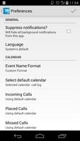 Call Log Calendar (Free/Trial) Ekran Görüntüsü 1