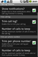 Call Log Trimmer постер