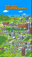 mission of make100 Friends-poster