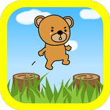 Hopping Brown Bear