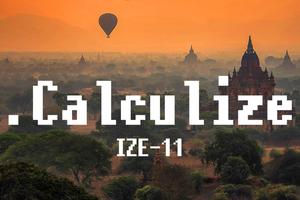 .Calculize: Dot Calculator Affiche