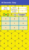 1,2,3,4,5 de コンボ! 脳トレにもなるミニゲーム اسکرین شاٹ 1